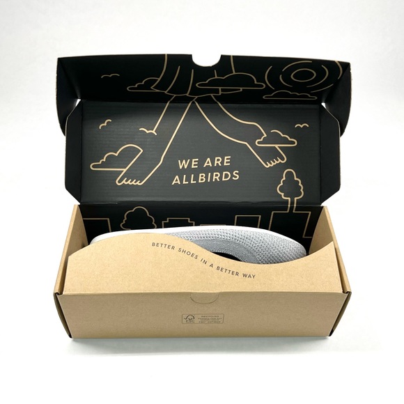 **SOLD** allbirds Tree Breezers Slip On Ballet Flats Shoes Mallee Grey Women 10 - Picture 8 of 13